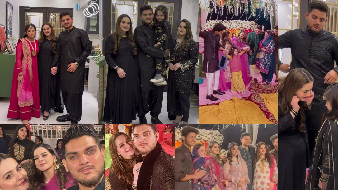 In Pictures: Maaz Khan’s dholki brings joy to Aiman, Minal Khan