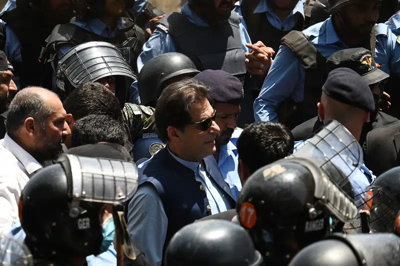 Rawalpindi police arrest Imran Khan in GHQ attack case