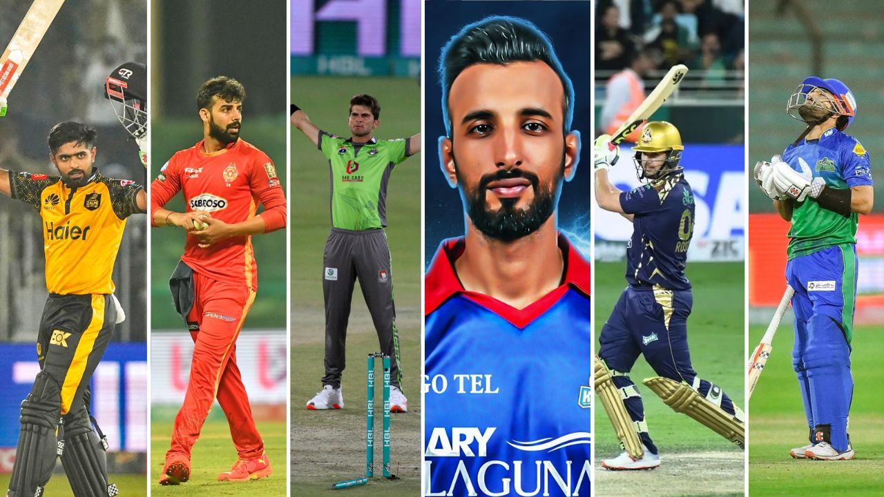 PSL 9: Here are the final squads for all six franchises