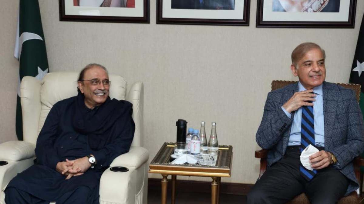 Shehbaz, Zardari want a new President before Senate elections