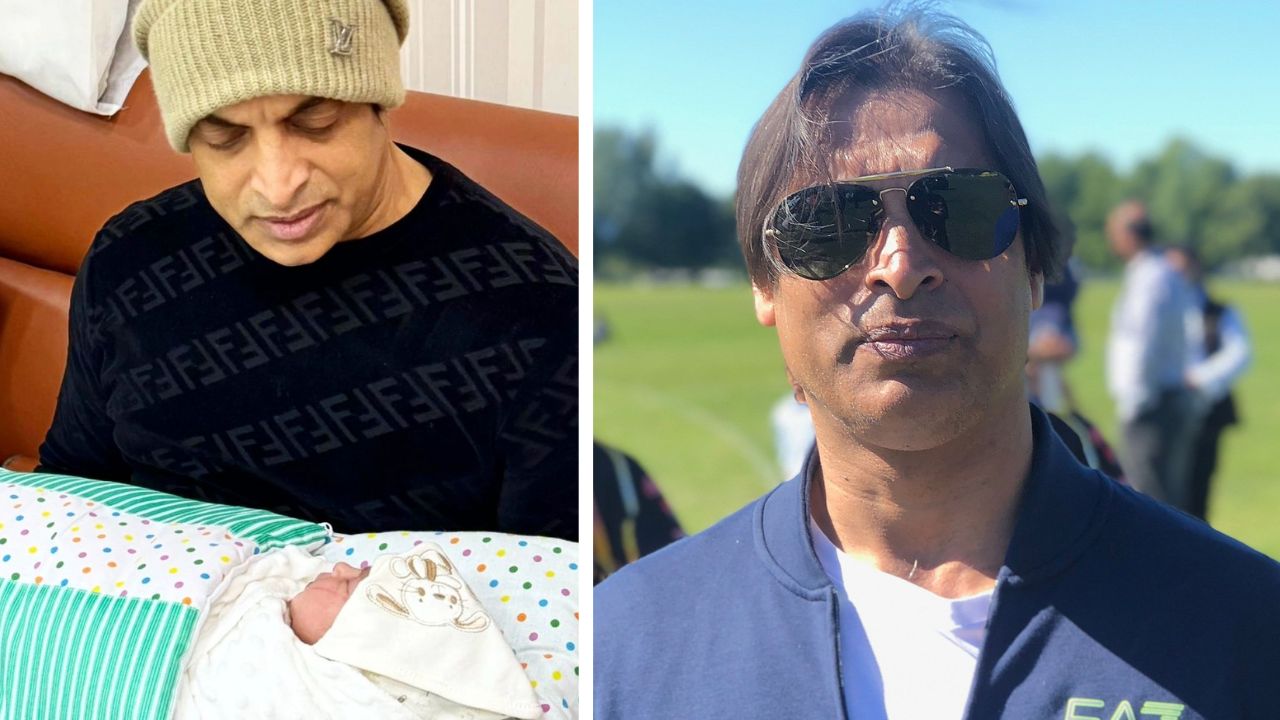 Shoaib Akhtar has become father to baby girl