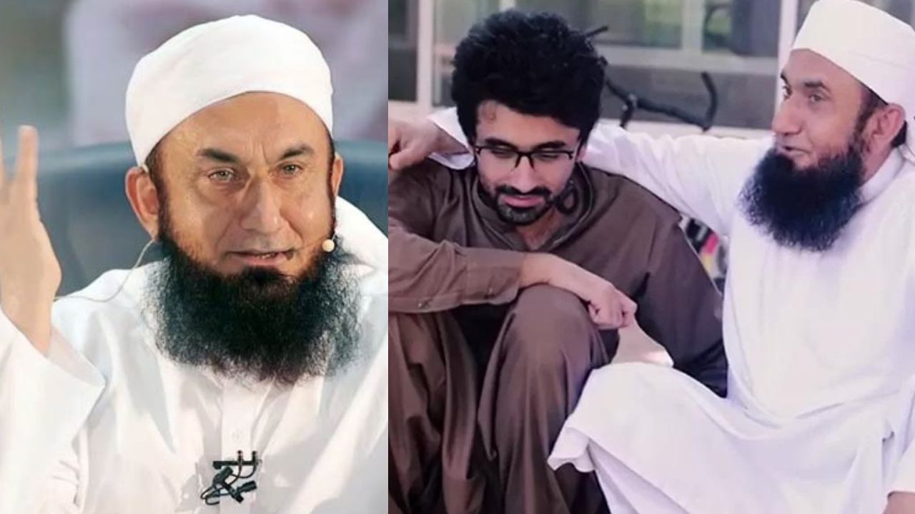 Maulana Tariq Jamil becomes emotional as he remembers son