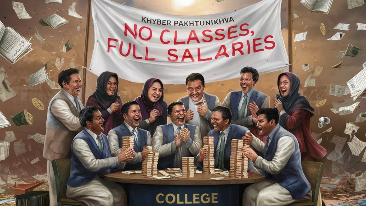 College teachers in Khyber Pakhtunkhwa getting salaries without taking classes, reveals report