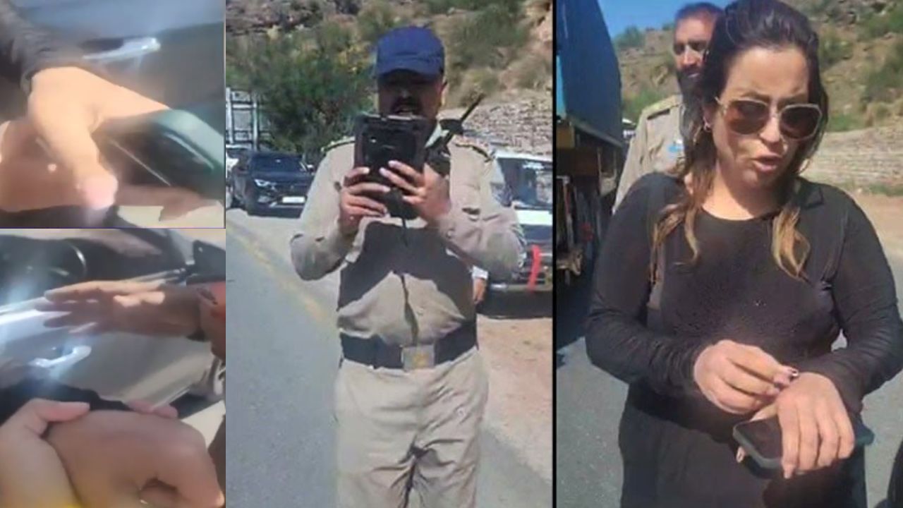 Another motorway altercation, video gone viral