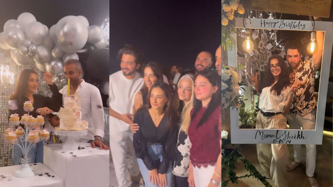 Momal Sheikh’s sparking birthday bash with family and friends