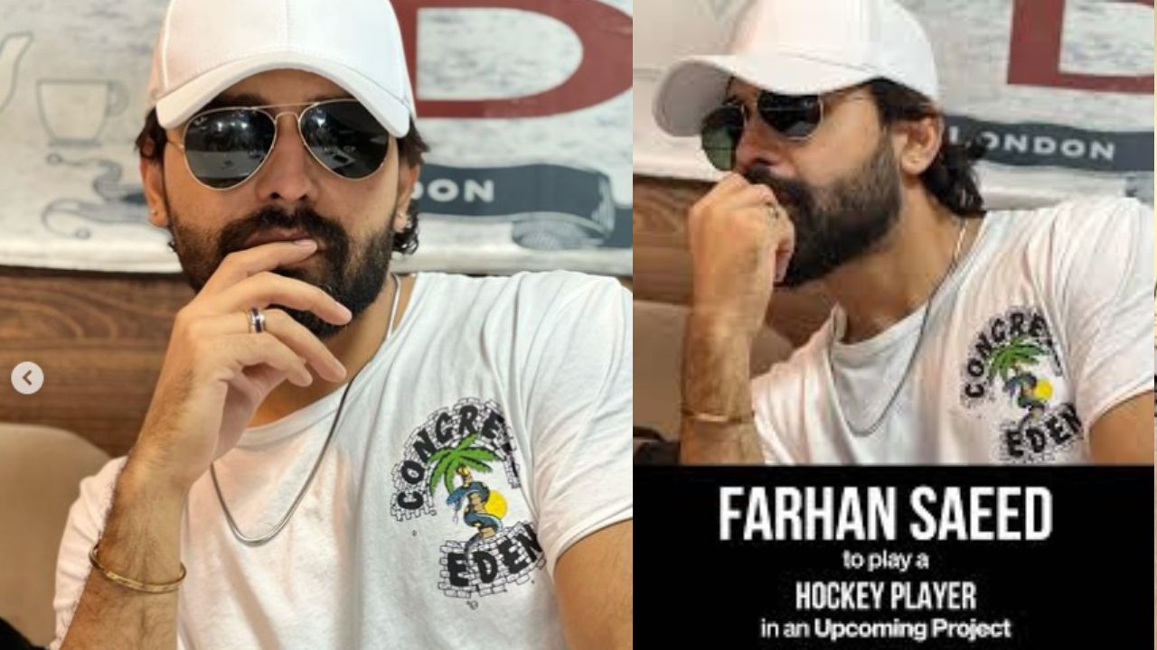 Farhan Saeed set to portray hockey player in upcoming web series