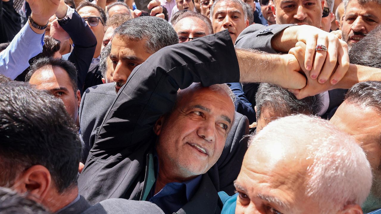 Iran reformist Pezeshkian wins presidential election