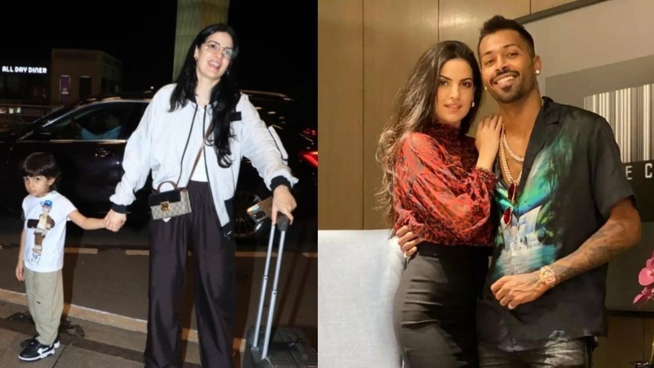 Hardik Pandya’s wife left India along with son