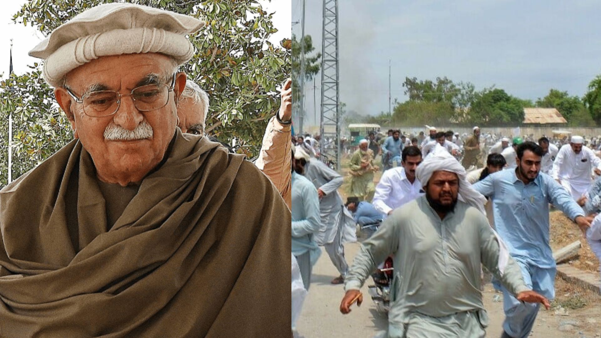 Achakzai says protestors fired at army in Bannu incident