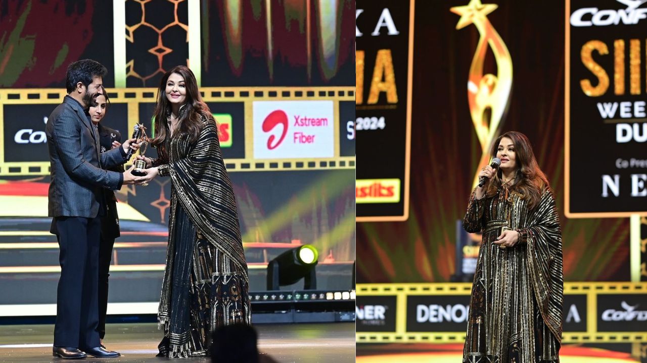 Aishwarya Rai wins Best Actress at SIIMA 2024