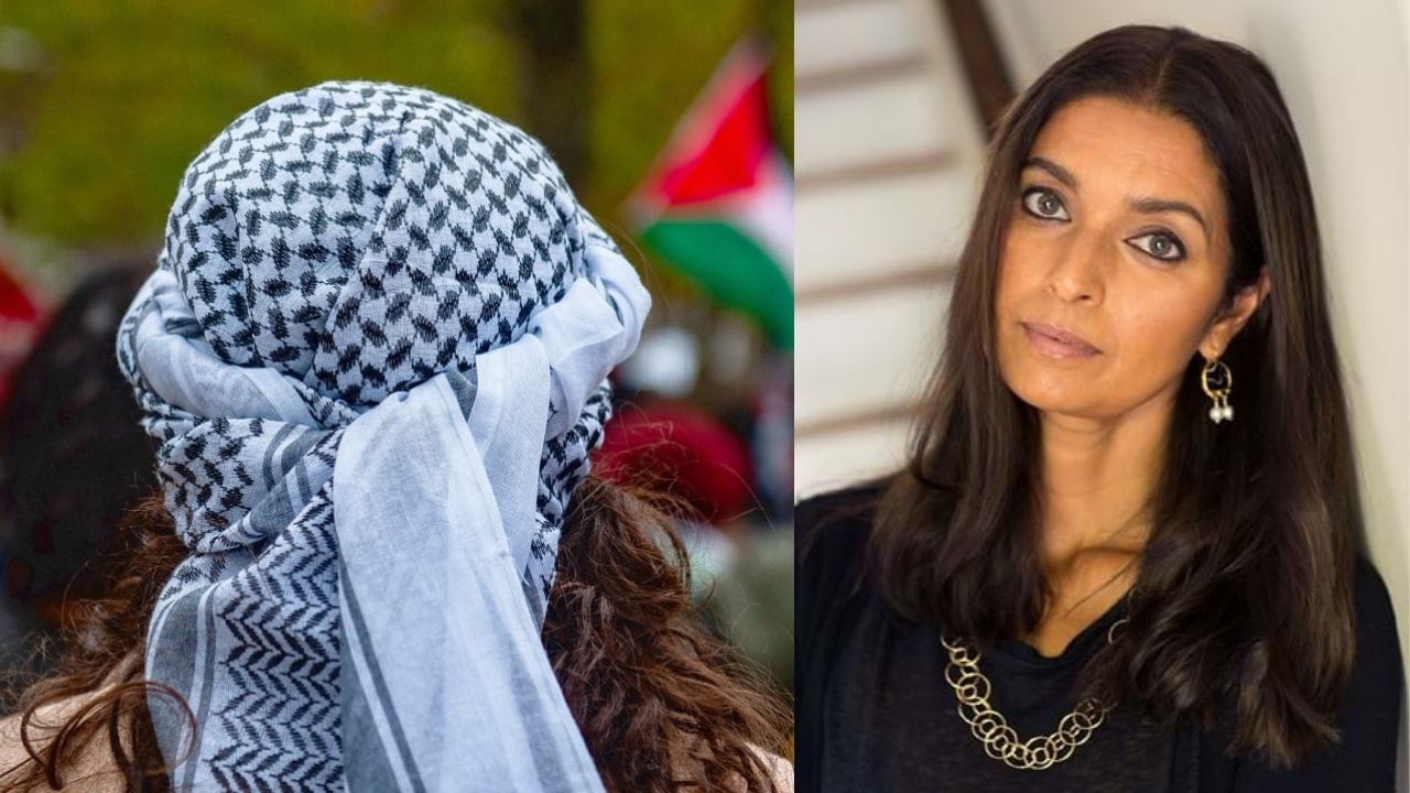 Novelist Jhumpa Lahiri rejects award in protest of New York Museum’s Palestinian scarf ban