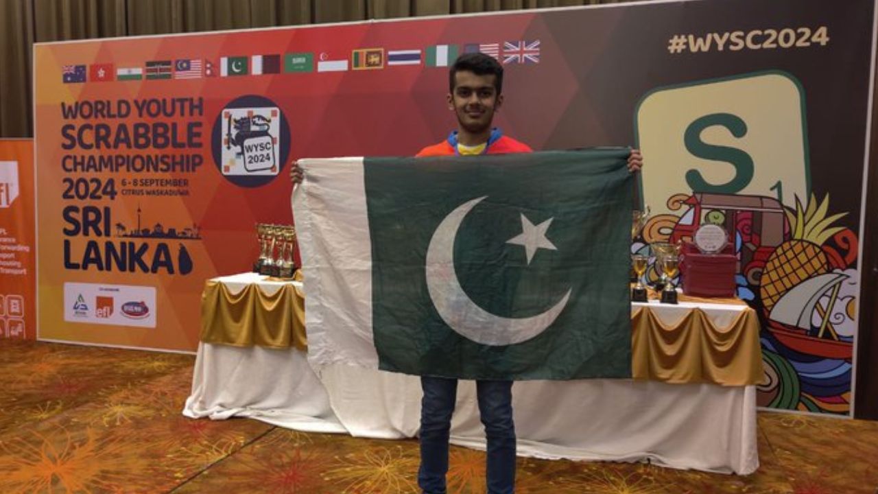 Affan Salman wins World Youth Scrabble Championship