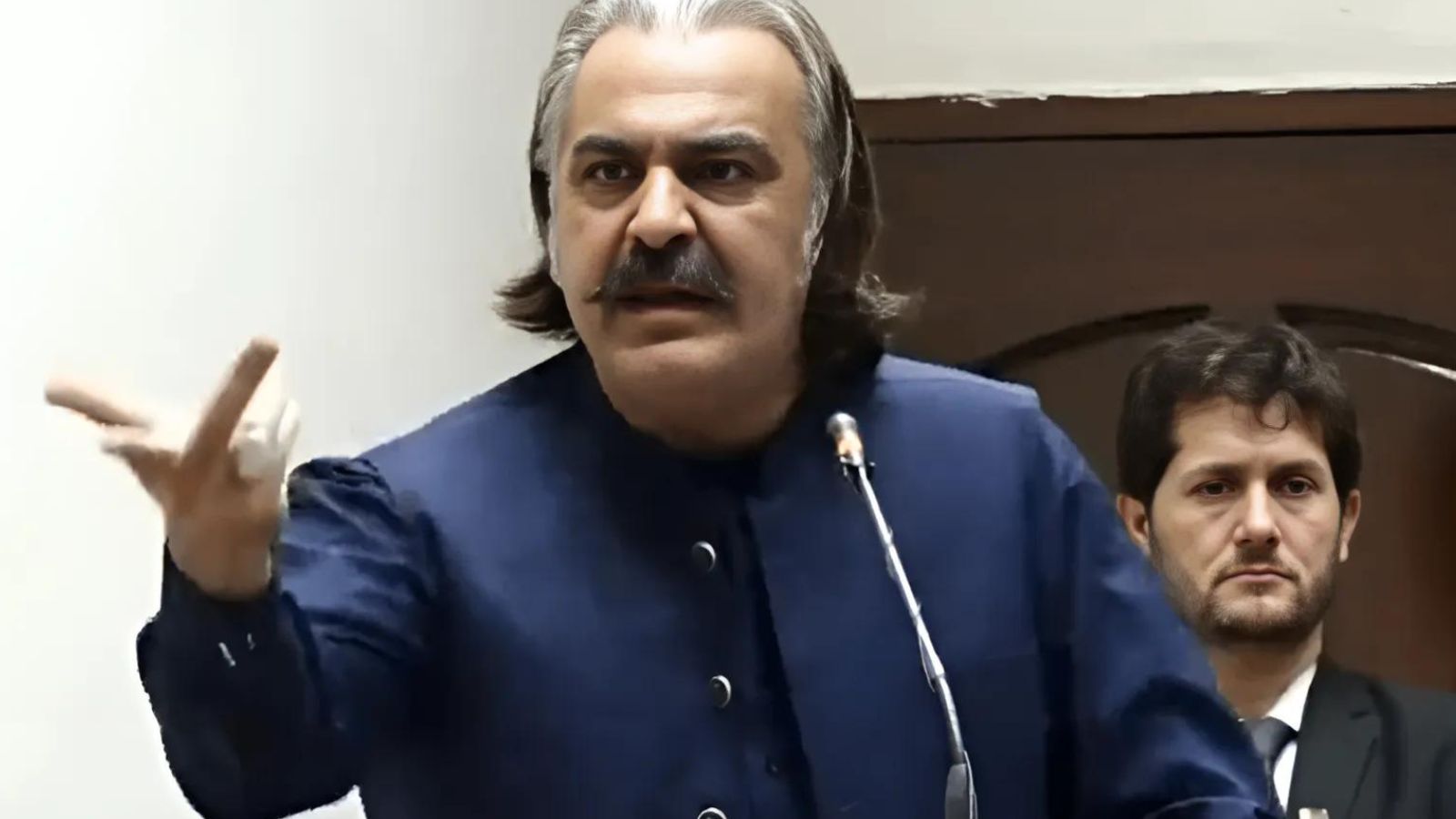 Found: Gandapur is back