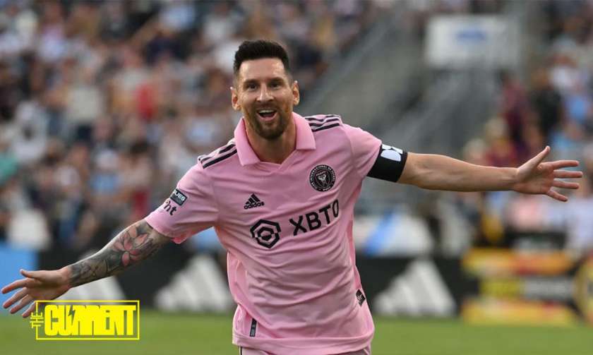 Lionel Messi Inter Miami Steps on the Field in Unique Gazelle Sneakers
