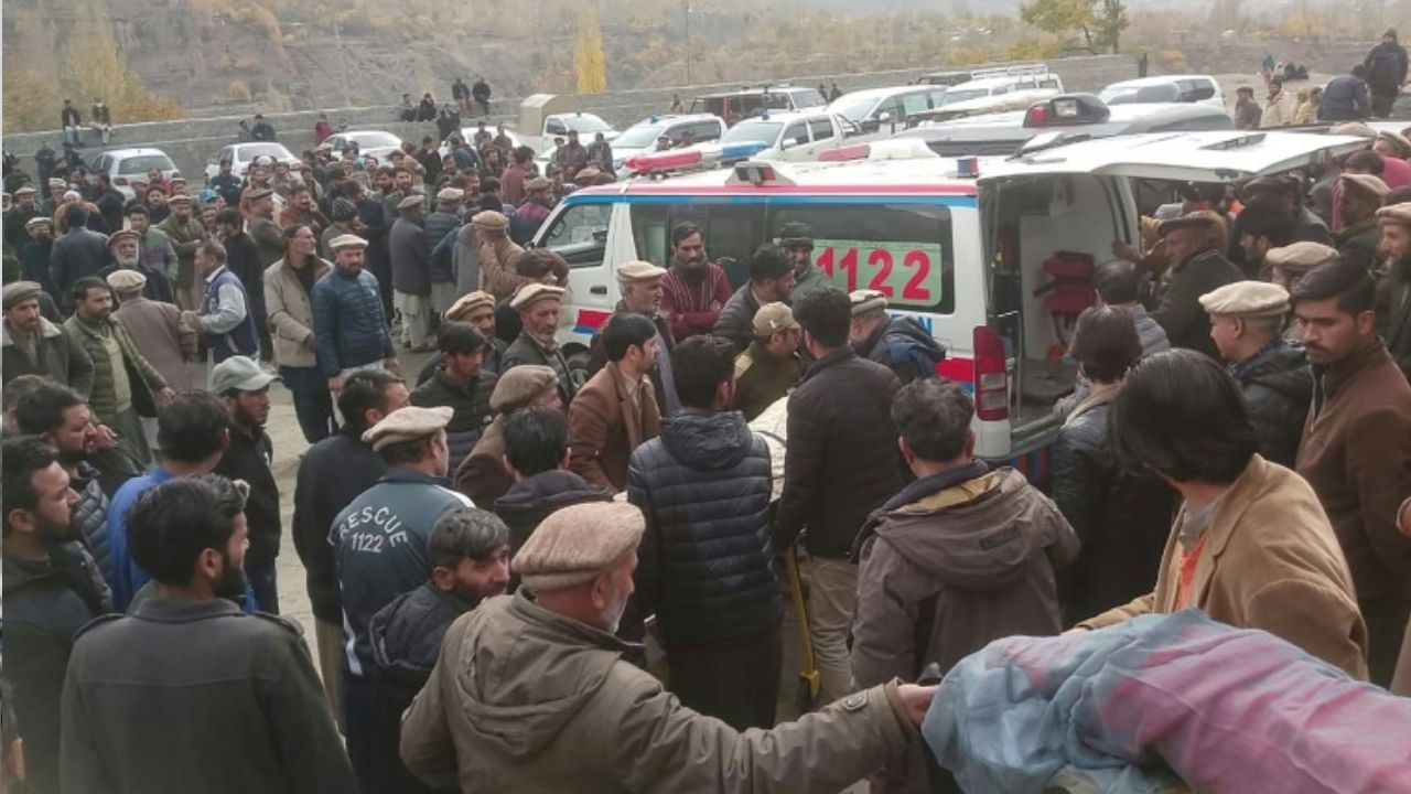 14 dead in Astore wedding bus crash, bride survives