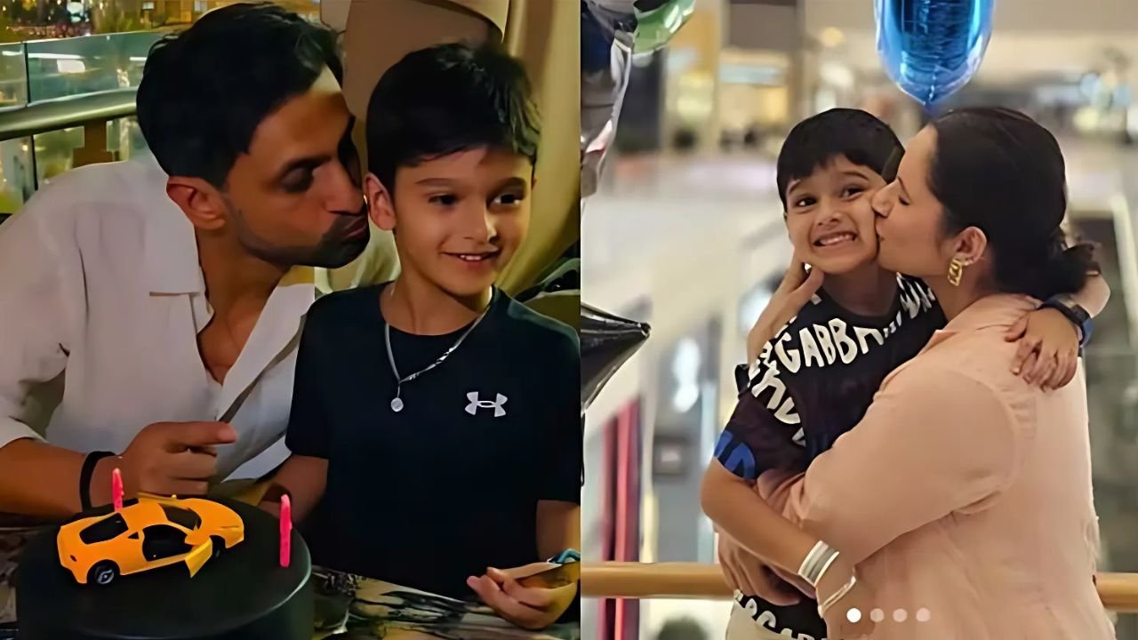 ‘You’re My Smile!’ Sania Mirza, Shoaib Malik’s birthday wishes for Izhaan break the internet