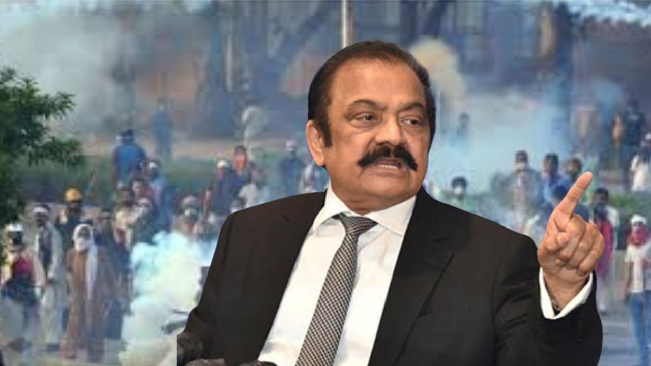 Eight thousand armed men were present in PTI protest: Rana Sanaullah reveals