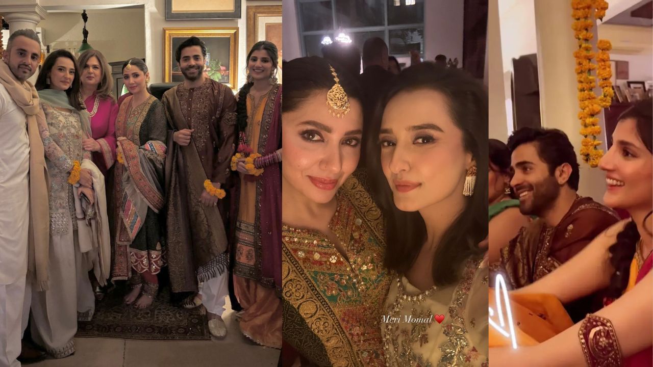 Which stars attended Sheheryar Munawar’s dholki bash?