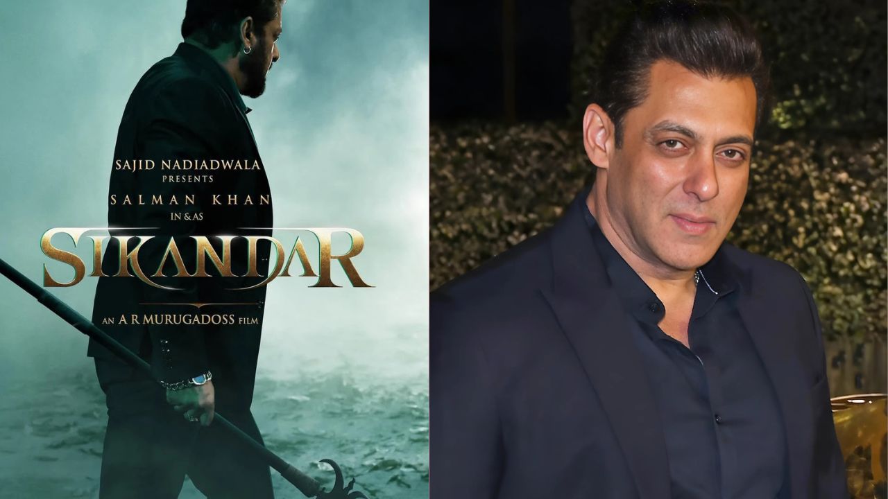 Salman Khan unveils Sikandar poster