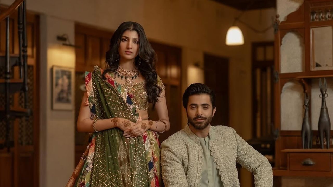Exclusive pictures from Sheheryar Munawar, Maheen Siddiqui’s sangeet
