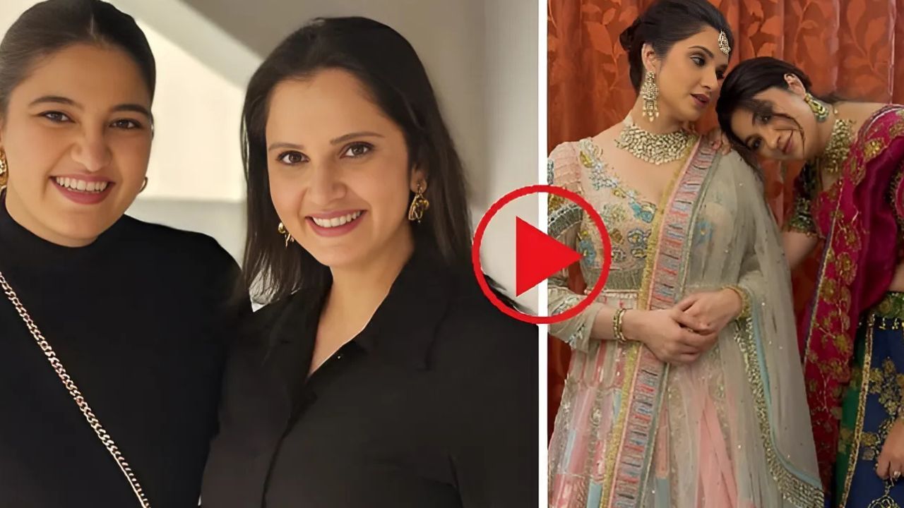 Sania Mirza joins viral reel trend with sister Anam