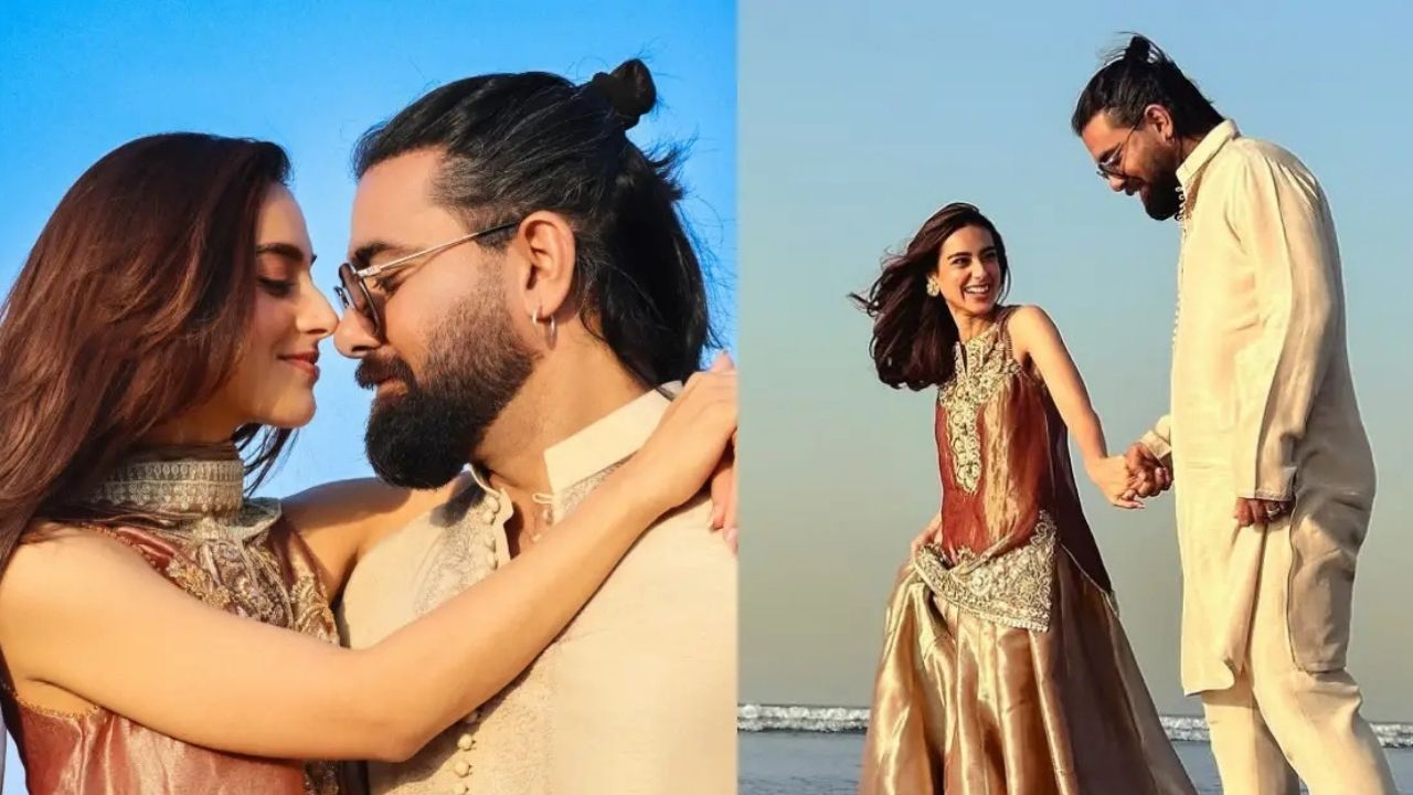 Iqra Aziz, Yasir Hussain celebrate five years of love in style