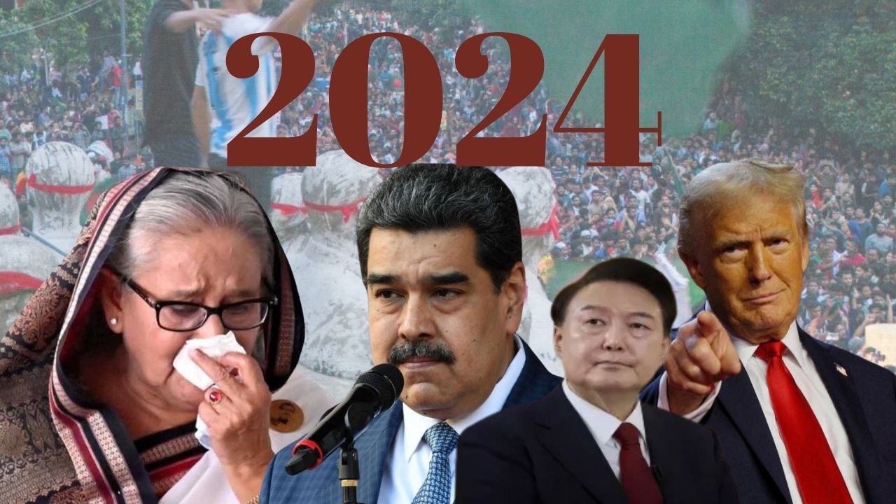 2024 was about three P’s: power-struggle, polls, protests