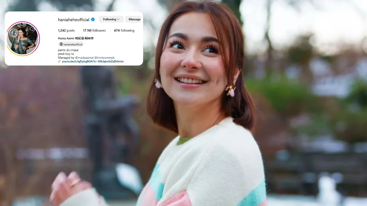 Hania Aamir hits major milestone on Instagram