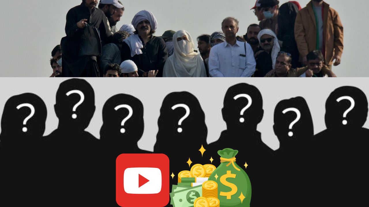 Here’s how much money YouTubers made from PTI’s November protests