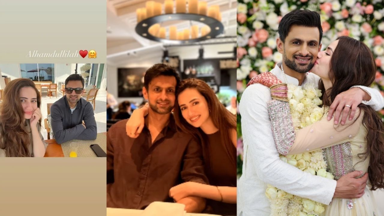 Sana Javed, Shoaib Malik celebrate anniversary with wedding throwback