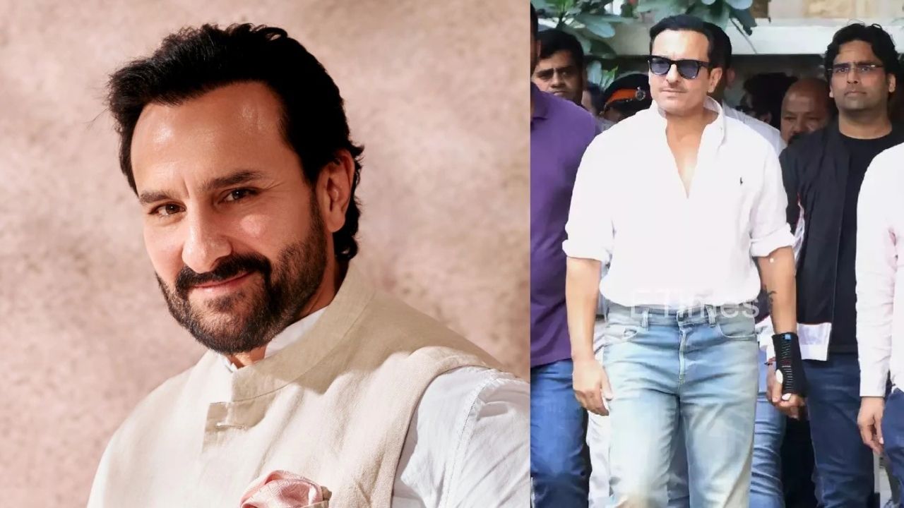 Saif Ali Khan looks remarkable in first appearance since stabbing