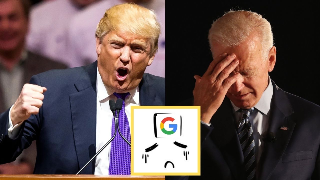 Google glitch removes Joe Biden from list of American Presidents