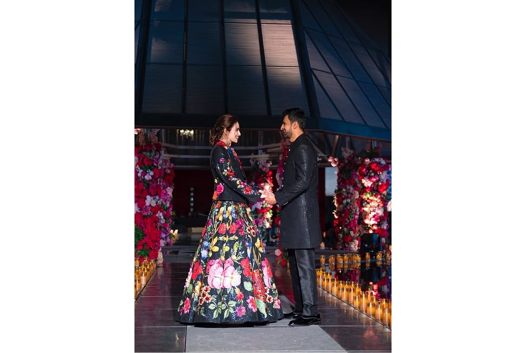 Sana Javed & Shoaib Malik Ramp Walk in Doha, Qatar