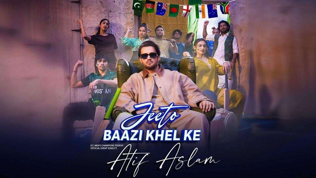 Champions Trophy anthem: ICC drops banger by Atif Aslam