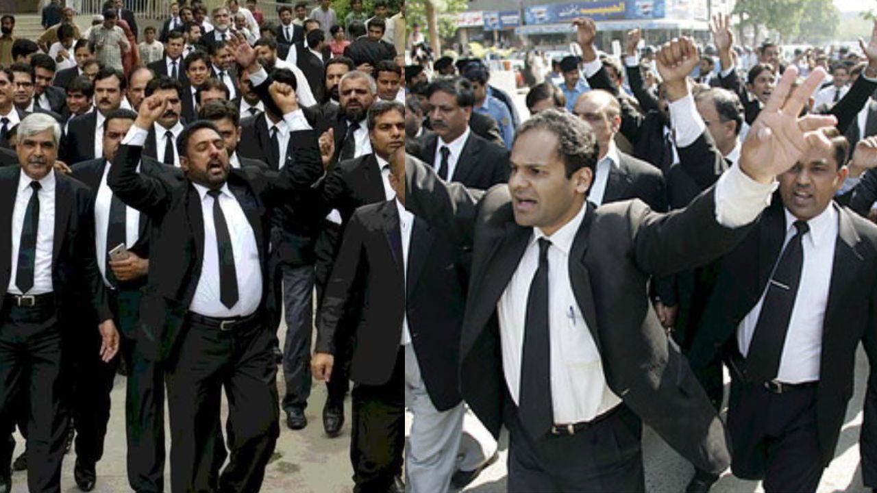 Red zone sealed as lawyers take to streets in Islamabad