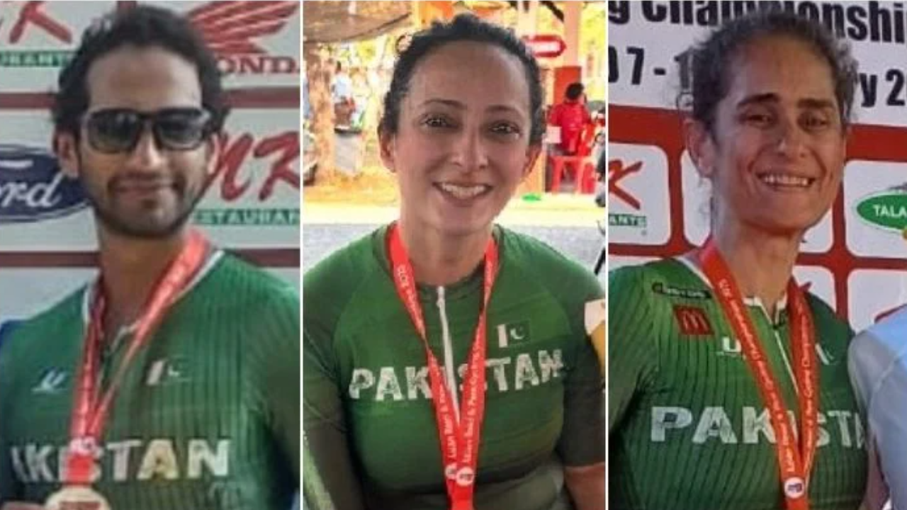 Pakistan shines at Asian Road Cycling Championship with six medals