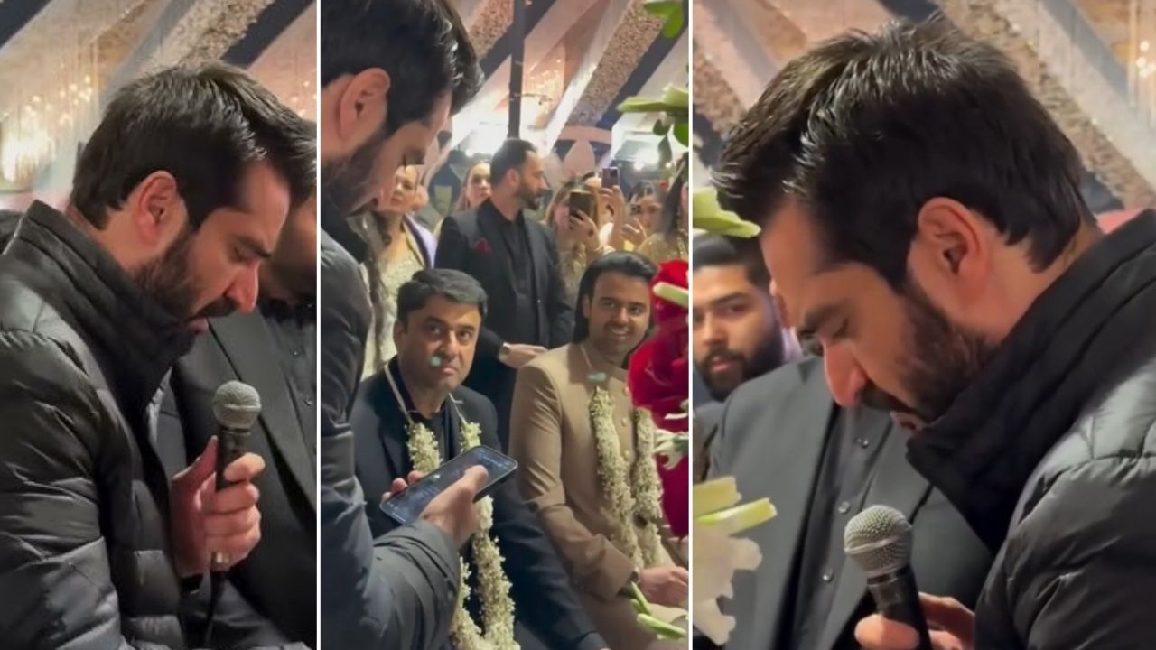 Internet divided after viral video shows Hamza Ali Abbasi officiating Nikah