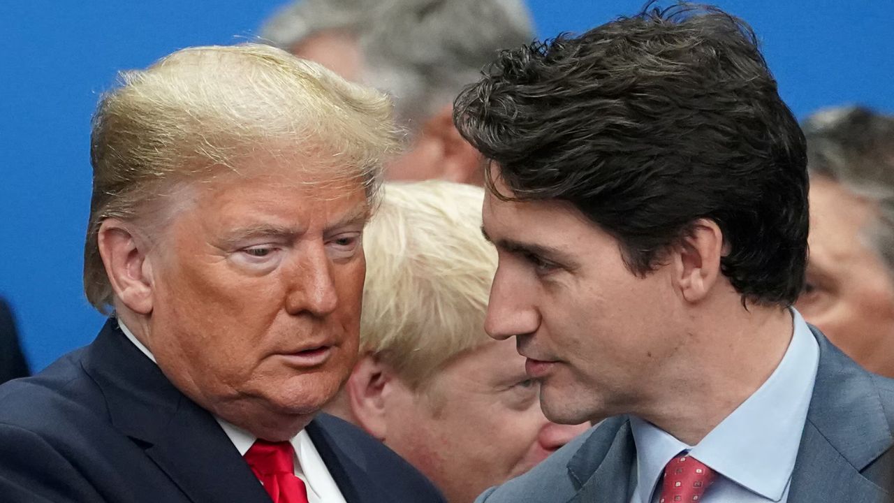 Trump, Trudeau discuss tariffs war on 50-minute call
