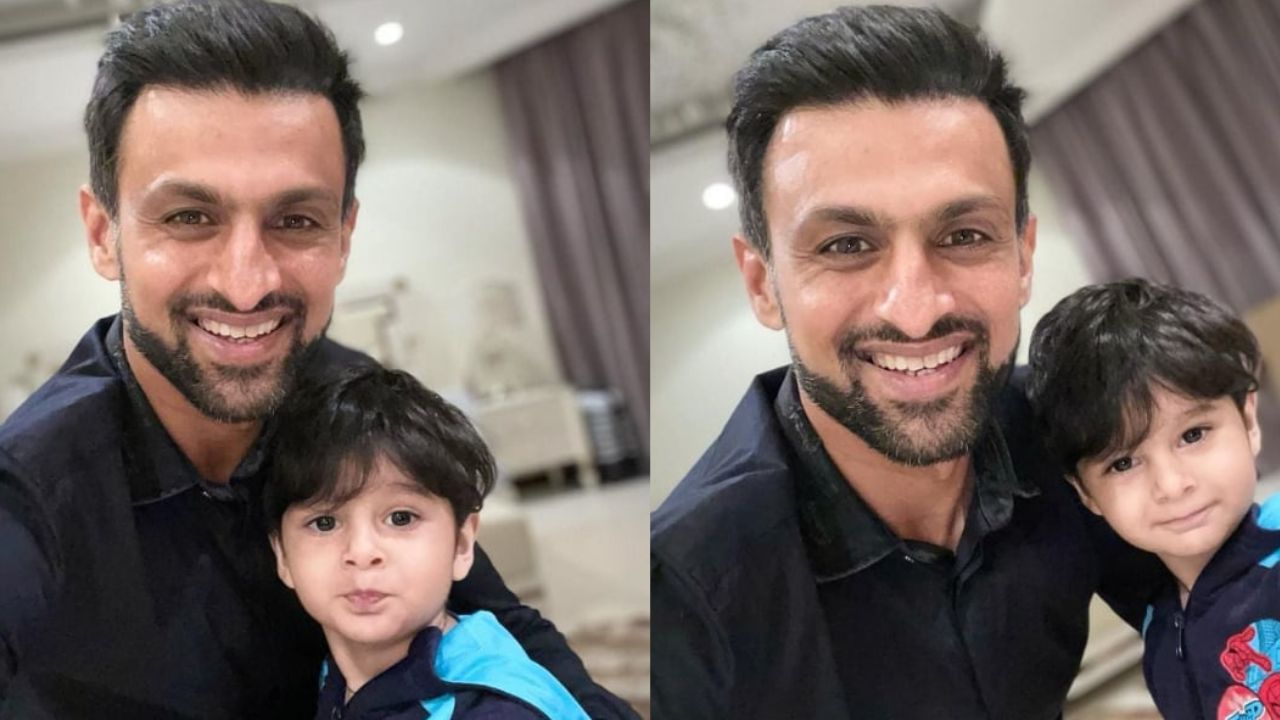 Shoaib Malik shares picture of 6yo son’s Roza Kushai