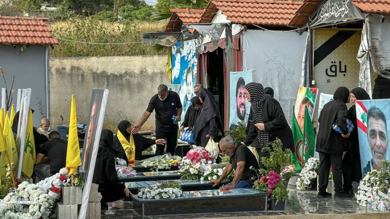 Devastated Lebanon village marks Eid among its dead