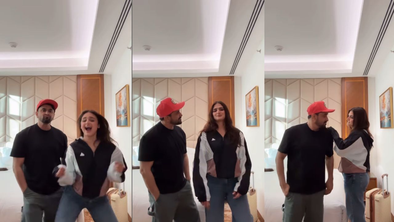 Hira Mani’s fun dance video with Mani has to be seen to be believed