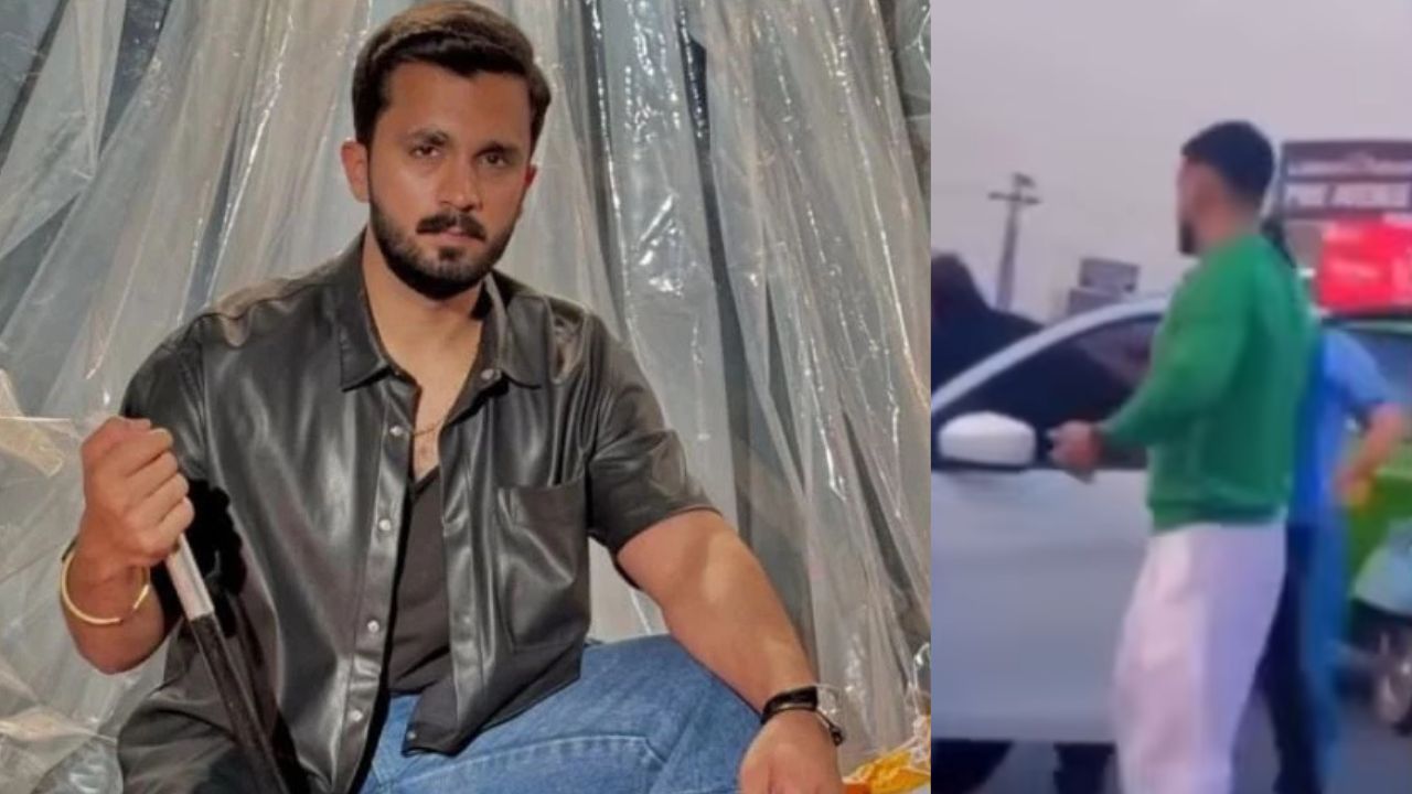 Road rage? Video claims to show Rajab Butt in a scuffle on Lahore’s Thokar Niaz Baig