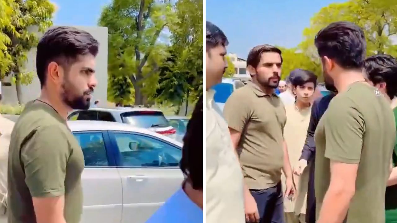 Babar Azam caught in heated exchange with fans, video goes viral