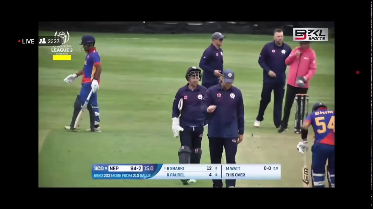 Scotland vs Nepal: Cricket Rivalry Heating Up in the Tri-Nation Series