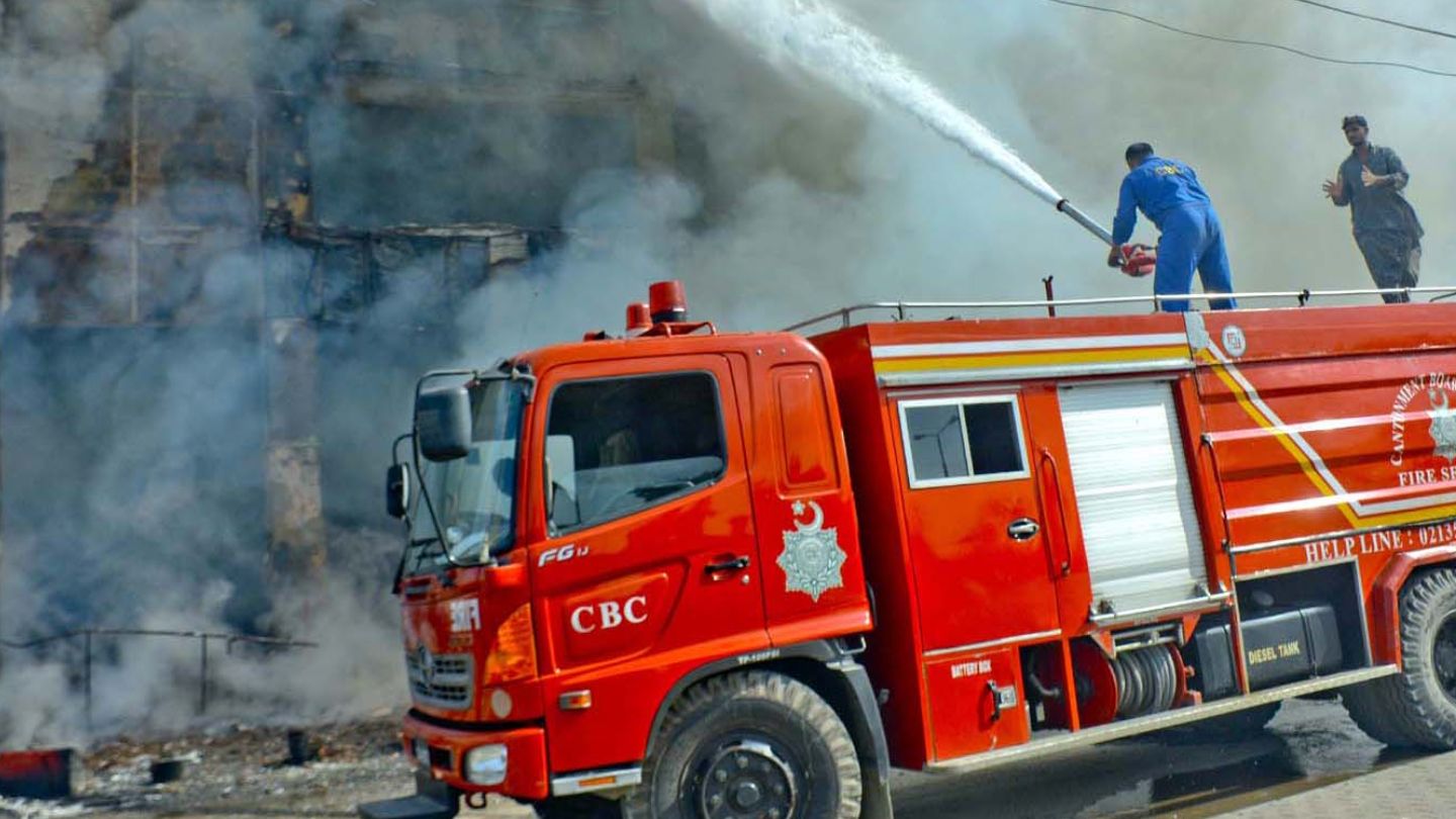 Four dead in fire at Peshawar’s Kochi Bazaar