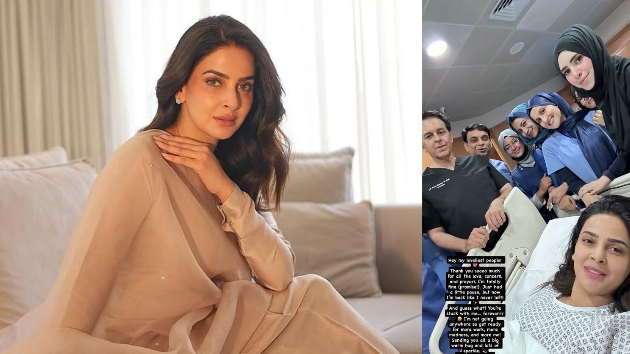 Saba Qamar says she’s ‘back’ after scary hospital stay in ICU