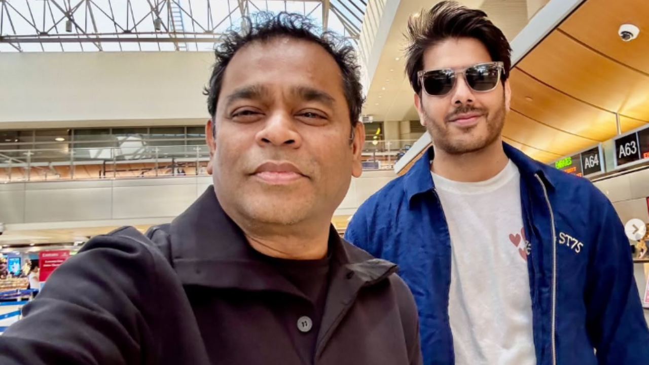 ‘Got some great selfie skills too’: Goher Mumtaz meets A.R. Rehman