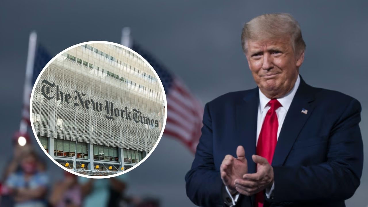 Trump says bringing $15 bn lawsuit against New York Times