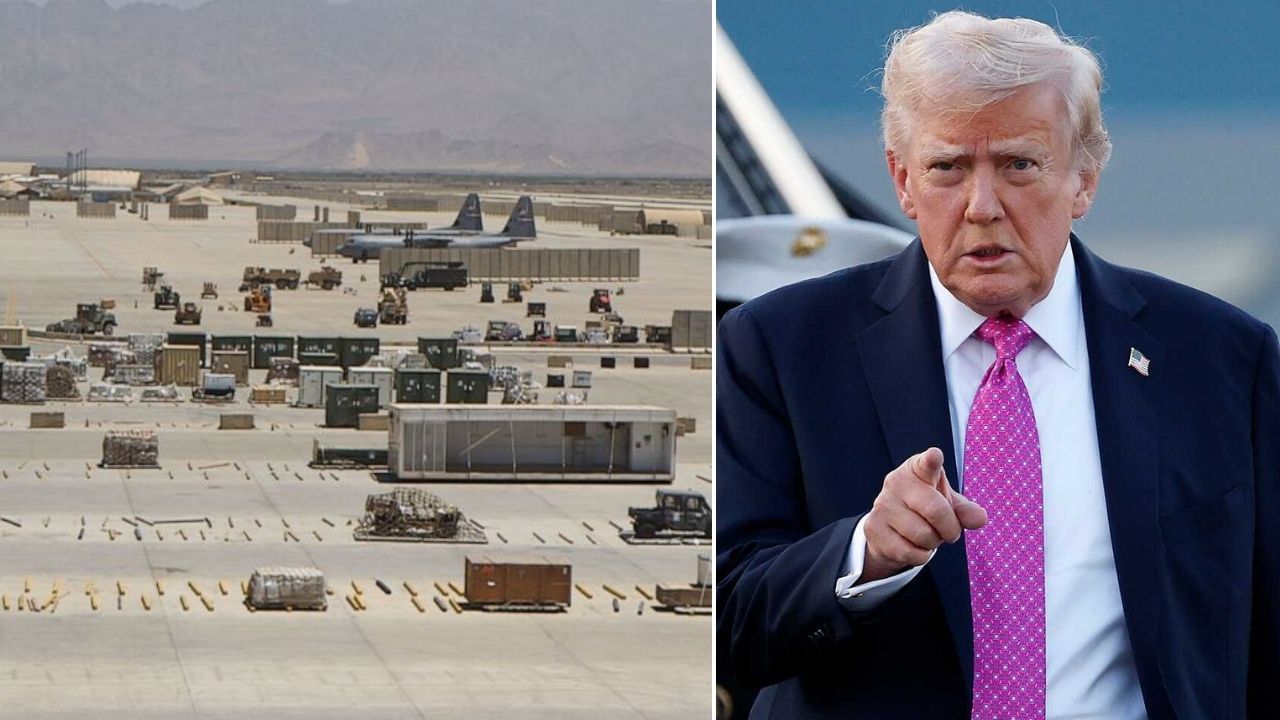 US wants Bagram airbase back from Taliban, says Trump