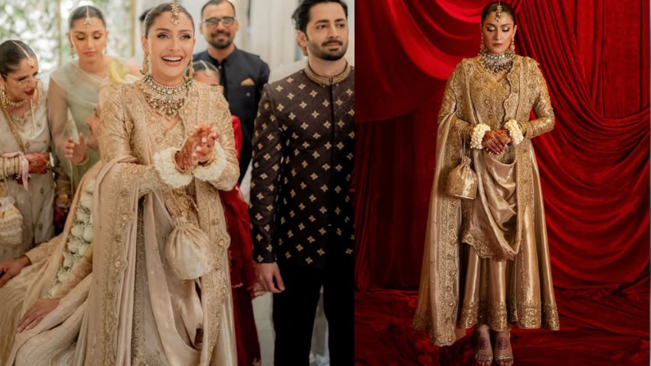 Ayeza Khan’s stunning outfit worn on brother’s wedding cost more than you think
